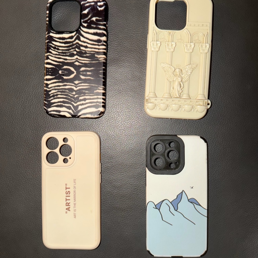 Casetify Black and Cream Artistic Phone Cases for iphone 13 Pro